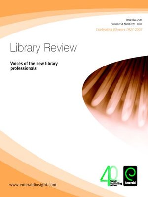 cover image of Library Review, Volume 56, Issue 9